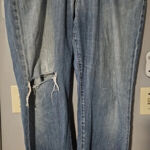 Lucky Brand Blue Denim Dungarees